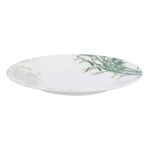 Royalford 8" Melamine Ware Dinner Plate - Melamine - White
