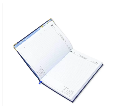 FIS Executive Daily Diary 2024 (Arabic/English) Blue - FSDI88AE24BL