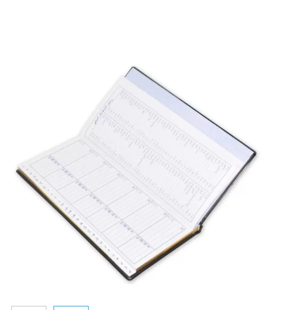 FIS Address Book Arabic with PVC Padded Cover, with Gilding, 120 x 240 mm Size, 60 Sheets - FSAD12X24AGS