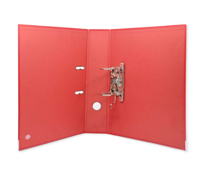 FIS 50 Pieces PP Lever Arch Box File Red - FSBF8PRE