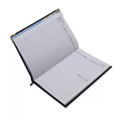 FIS A5 Diary 2023 (Arabic/English) (1-Week at a glance) Black - FSDI78AE23BK