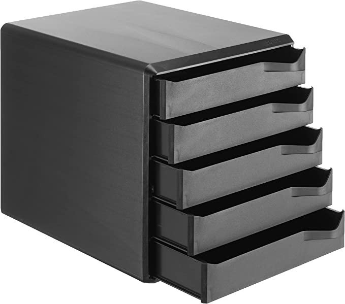 Leitz 5280 Form Set Filing Unit with 5 Drawers A4