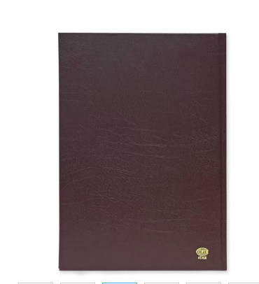 FIS A4 Diary 2024 Arabic/English (Saturday & Sunday Combined) Chocolate - FSDI47AE24CH