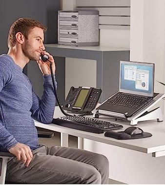 Fellowes Laptop Riser FEL 8032001, Black / Silver