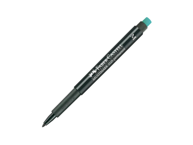 Faber Castell Multimark 1525 Permanent Medium 1.0mm, Black