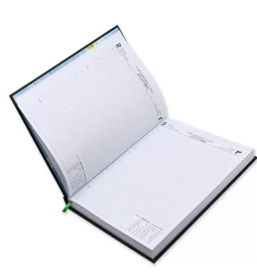 FIS 2023 Executive Diary (Arabic/English) Vinyl Hard Cover Green - FSDI88AEN23GR