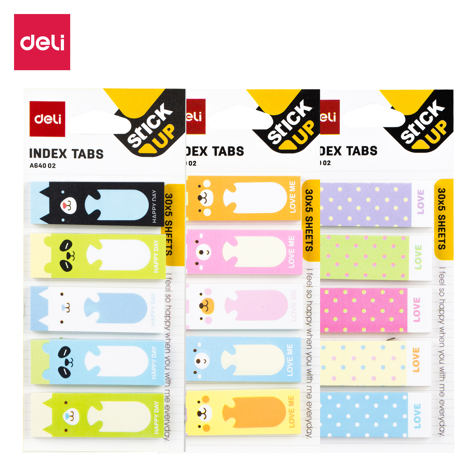 Deli-EA64002 Index Tabs