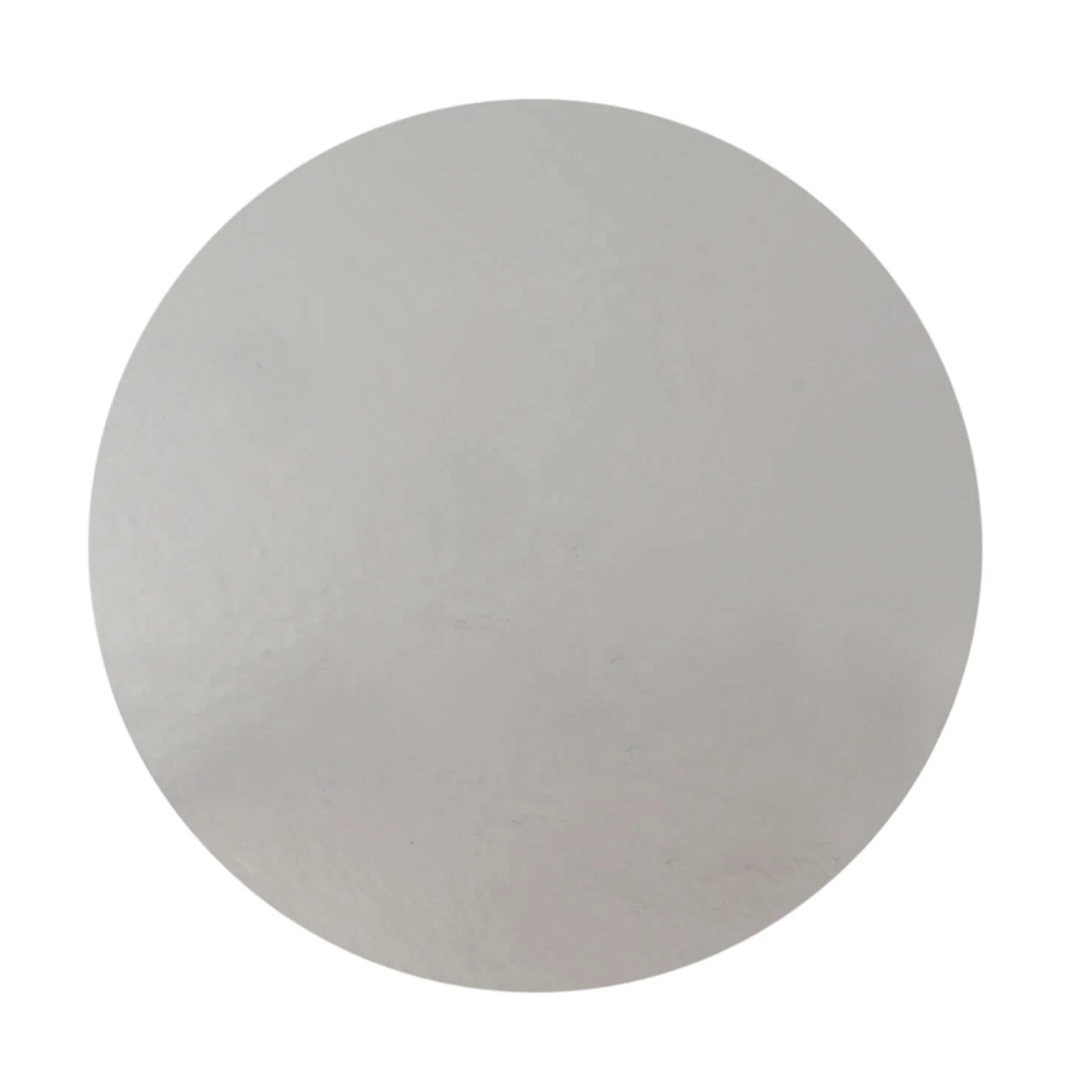 Silver Round cake board