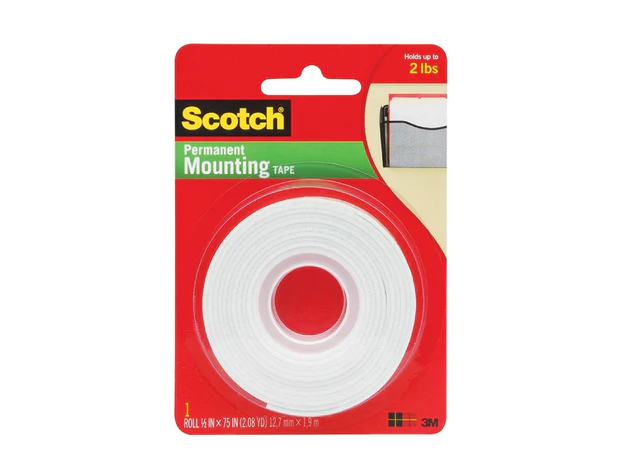 3M Scotch Per Mounting Heavy Duty (4X6)1/2Inx75In 110P