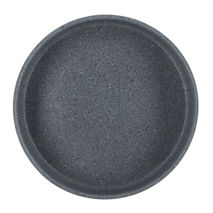 Royalford RF9921 24CM Aluminium Round Baking Tray - Durable & Granite Non-Stick Interior & Exterior| Oven Safe | Ideal For Cakes, Cheesecake, Quiche, Mousse & More