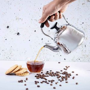 Royalford Whistling Kettle - Stainless Steel - Multicolor - 5 LITER