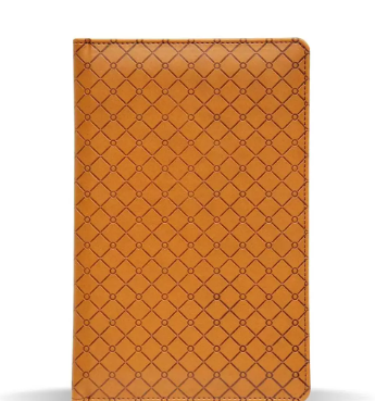 Executive Bill Folders Brown Color, Italian PU Covers with Magnetic Flap, Pen Holder, Round Corners, Gift Box, 155 x 245 mm - FSCLBFBRD2