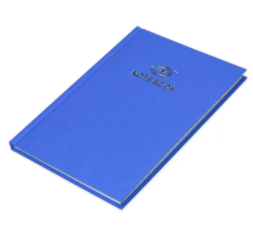Pack of 5 Pieces A5 Single Ruled Notebook Blue