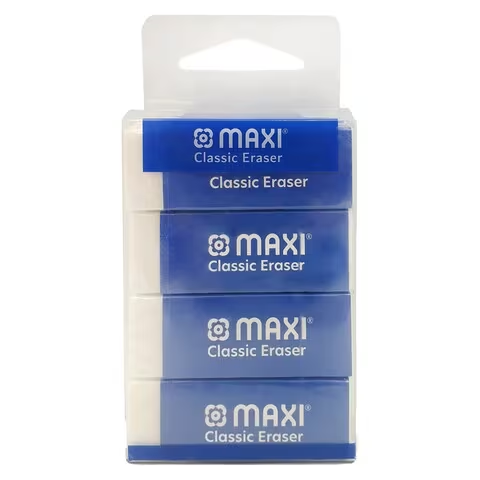 Maxi Classic Eraser Big Size Eraser 8 Pieces