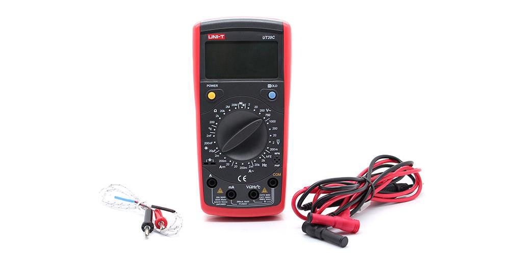 UNI-T UT39C DIGITAL MULTIMETER 200MV; 1000V