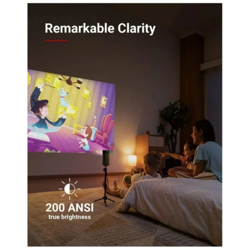 Anker Nebula Apollo Wi-Fi Mini Portable Projector Black D2410V11