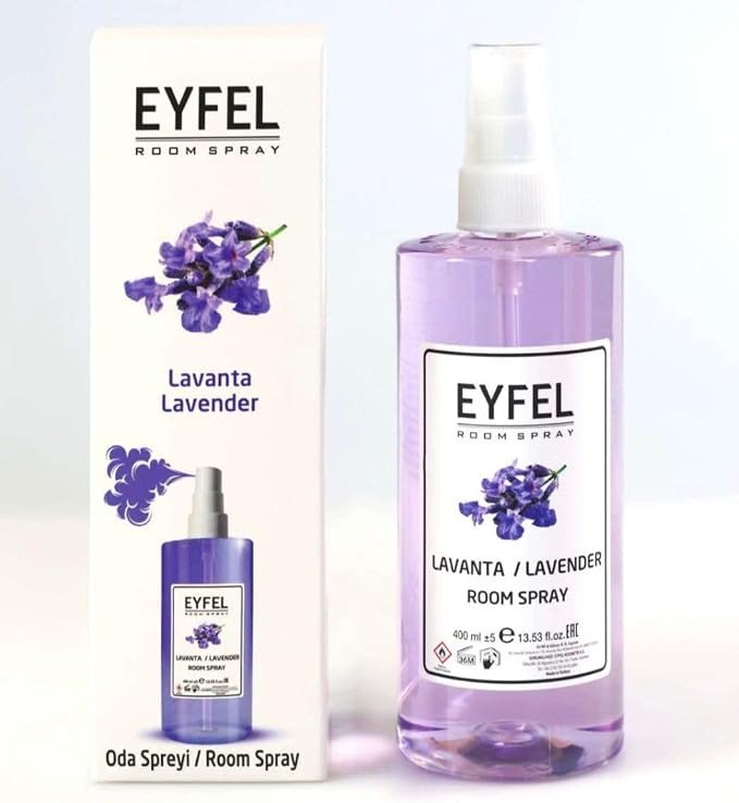 [{"value":"Eyfel Air Freshener Spray"},{"value":"400 ml - Lavender"},{"value":"eyfel"},{"value":"air freshener spray"},{"value":"lavender air freshener"},{"value":"freshener"},{"value":"freshener spray"}]