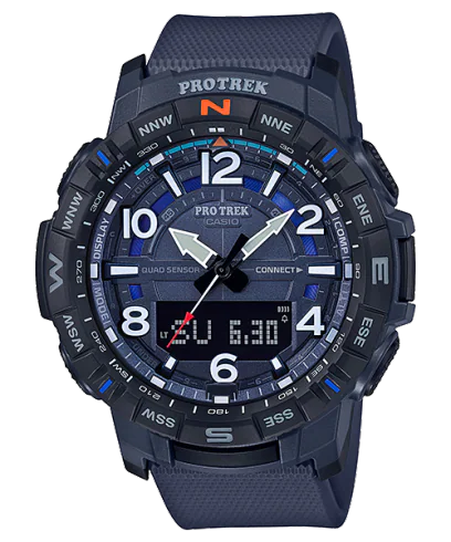 Casio Protrek PRT-B50-2DR, Analog-Digital Quad Sensor , Men's Watch, Blue