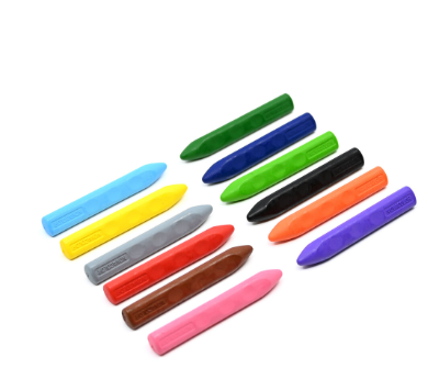 Nova Color Crayons Set Of 12 Colors (Blue,Green,Yellow,Red,Brown,Light Green,Light Blue,Purple, Orange,Black, Pink And Violet) -KRCRNC-2124