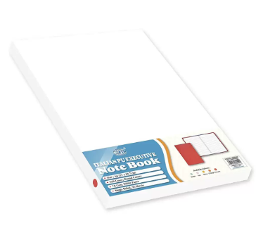 Fis Executive Soft Cover Notebook, Italian Pu Cover, Single Ruled, 96 Sheets With Gift Box, Maroon Color, A4 (210 X 297 Mm) - Fsnba4mr