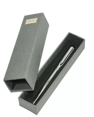 FIS Ballpoint Pen 0.7 mm, Body Color Silver, Black Color Ink - FSBP-60BK