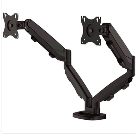 FELLOWES EPPA DUAL MONITOR ARM BLACK 9683401