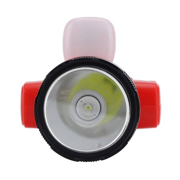 Geepas GHL51011 Rechargeable LED Head Torch - Portable 1500mAh Super Bright Led 3W, 7 Hours Working Time, Perfect To Multiple Use Like Construction Site, Campaigning, Hiking, Climbing & More | 2 Years