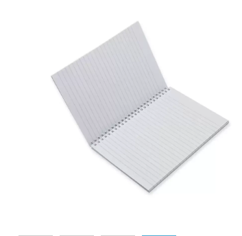 FIS Pack Of 5 Spiral Soft Cover Notebook, 96 Sheets A5 Panda Design 3 -FSNBSSCA596-PAN3