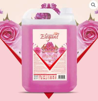 Rose 5 Liter Shower Gel Refill