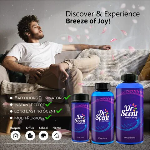 Dr Scent Breeze Of Joy Diffuser Aroma - Address (500ml)