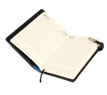 FIS Diary 2024 (Arabic/English) A5, Italian PU Sewn, Padded - FSDI135AEPU2403
