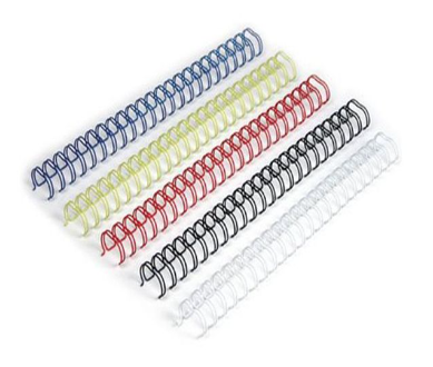 IBINDRING WIRE 3-1 6.4MM 34 LOOPS 100PCS