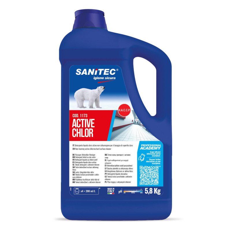 Sanitec Chlorine-Based Hard Surface Cleaner