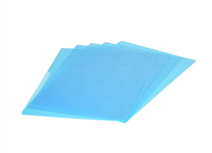 50-Piece Durable Clear folders, A4 Size, Blue Colour - DUCI2339-06