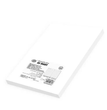 FIS 2023 Golden Diary A5 (Arabic/English) Bonded Leather 1-Side Padded Grey - FSDI78AEGB23GY