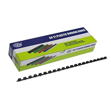 FIS 32 mm Plastic Binding Rings 280 Sheets - FSBD32BK