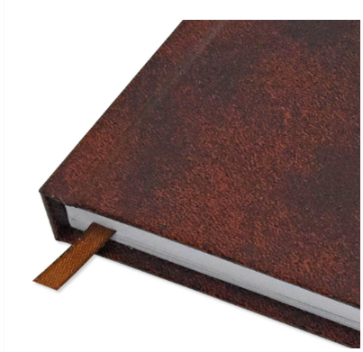 FIS Diary 2024 English (Saturday & Sunday Combined) A5, Brown - FSDI90E24BR