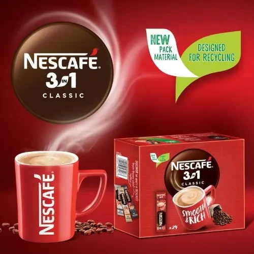 Nescafé 3In1 Instant Coffee Classic 20g x 24 Stick