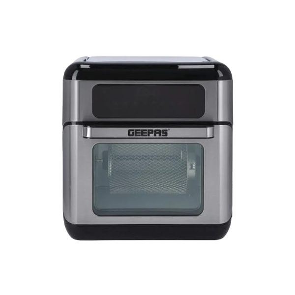 Geepas 1500W Air Fryer Oven Digital 9-In-1 Convection Air Fryer - Toaster Oven Combo Rotisserie & Dehydrator, Oil-Free Countertop Oven With LED Digital Touchscreen, 90 Min Timer | 2 Years Warranty