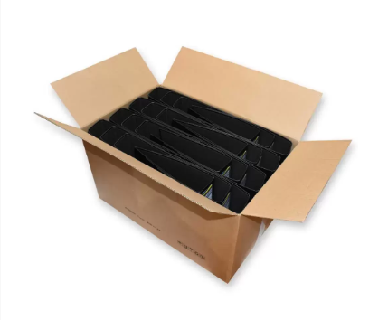 Pack of 24 Pieces Box File Folder With Fixed Mechanism Lock, 210x330 mm Black