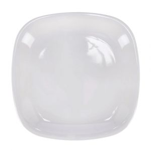 Royalford 75 Inch Opal Ware Square Plate - Opalware - White