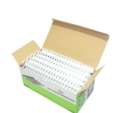FIS 25 mm Plastic Binding Rings 220 Sheets - FSBD25WH