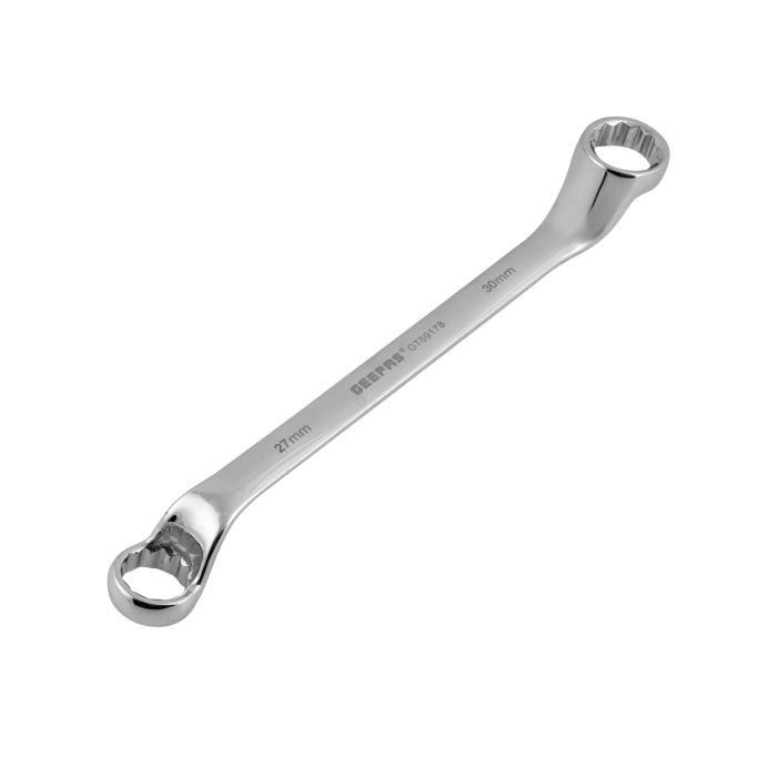 Geepas 30mm Ring Spanner - 12 Point Double Ring Spanner| CRV Material, Mirror Finish | Ideal For Mechanic, Plumbers, Carpenter, DIYers And More