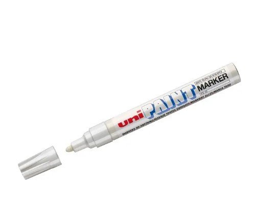 Uni Paint Marker Oil Based Permanent Marker 12/Pack (PX-20) White