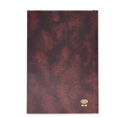 FIS Diary 2024 Arabic/English (Saturday & Sunday Combined) A5, Brown - FSDI90AE24BR