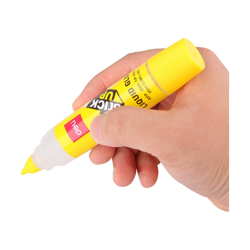 Deli EA21310 School Supplies- Dual Tip Stick Up Liquid Glue 35ml (1PC)
