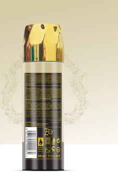Black Oud Perfumed Body Spray