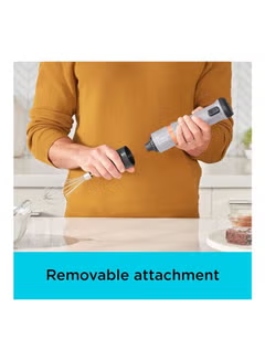 Kitchen Wand ,Whisk Attachment, 7.2 W BCKM101WHFF-XJ Black,