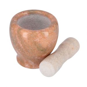 Royalford Marble Grinding Bowl - Marble - Brown