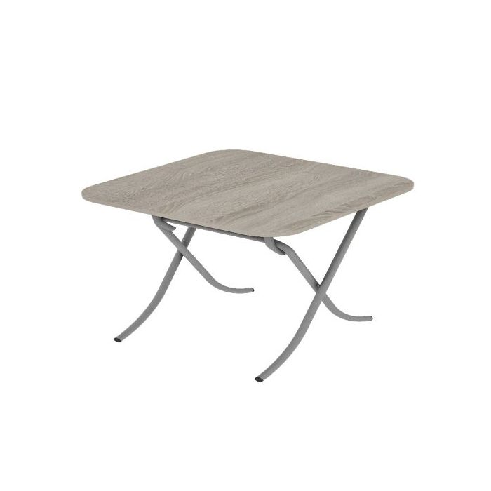 Square Table, 70cm Sanoma Design Portable Table, RF10998 | Square Kitchen Dining Table | Modern Small Coffee Table Living Room Accent Table With Metal Legs